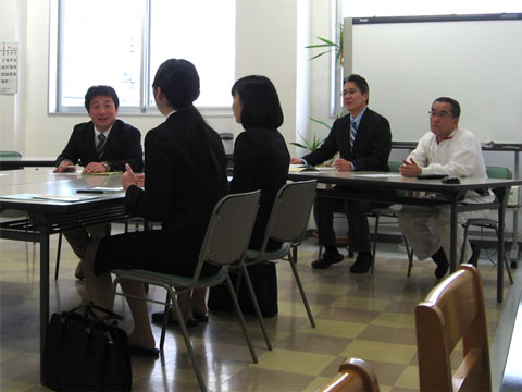 弊社社長・村山泰義との懇談、質疑応答